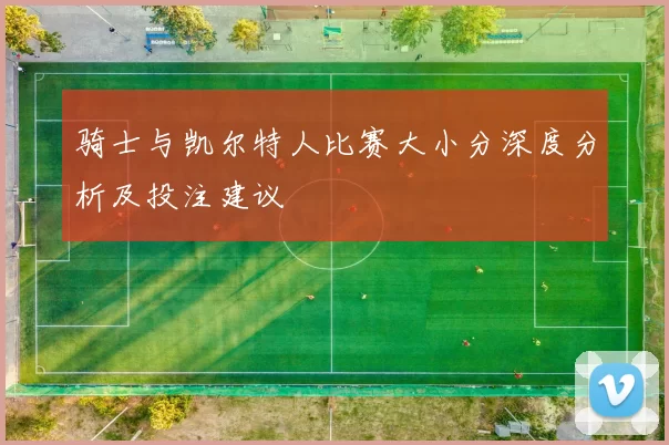 骑士与凯尔特人比赛大小分深度分析及投注建议